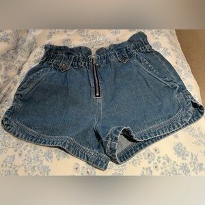 Sea New York Blue High Waist Denim Shorts